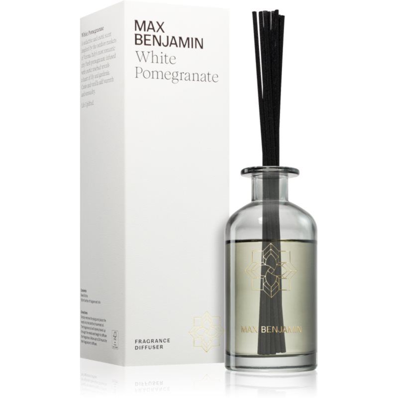 MAX Benjamin White Pomegranate aróma difuzér s náplňou 150 ml