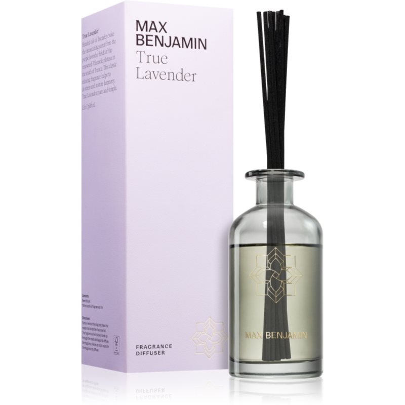 MAX Benjamin True Lavender aróma difuzér s náplňou 150 ml