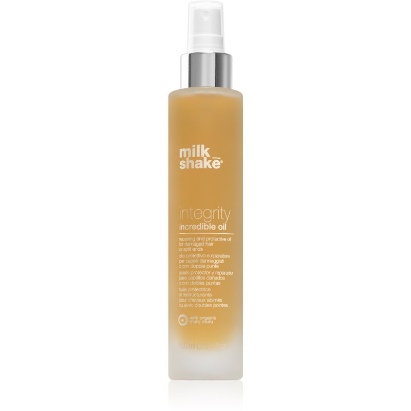Milk Shake Integrity regeneračný a ochranný olej pre poškodené vlasy a rozštiepené končeky 100 ml