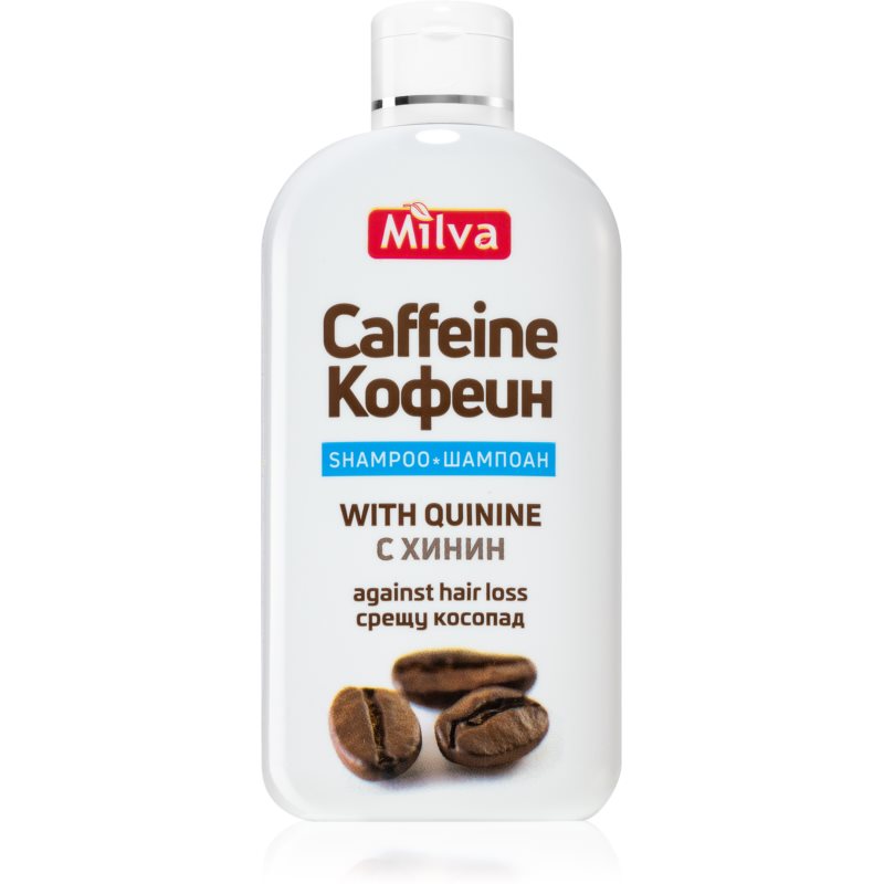 Milva Quinine  Caffeine šampón proti vypadávaniu vlasov a pre podporu ich rastu s kofeínom 200 ml