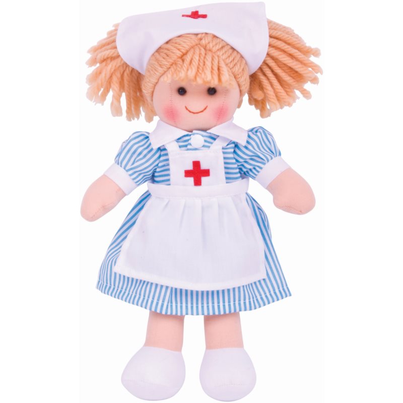 Bigjigs Toys Nurse Nancy bábika