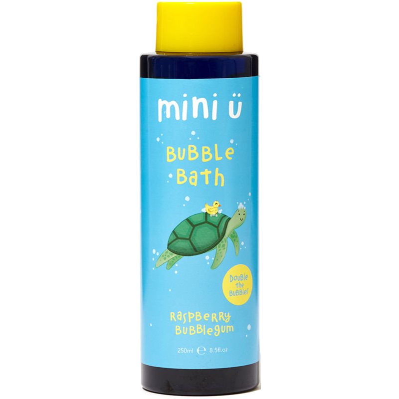 Mini-U Bubble Bath Raspberry Bubblegum pena do kúpeľa pre deti 250 ml