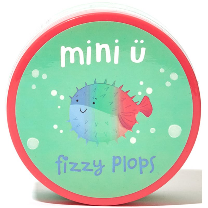 Mini-U Fizzy Plops farebné šumivé tablety do kúpeľa pre deti 3x40 g