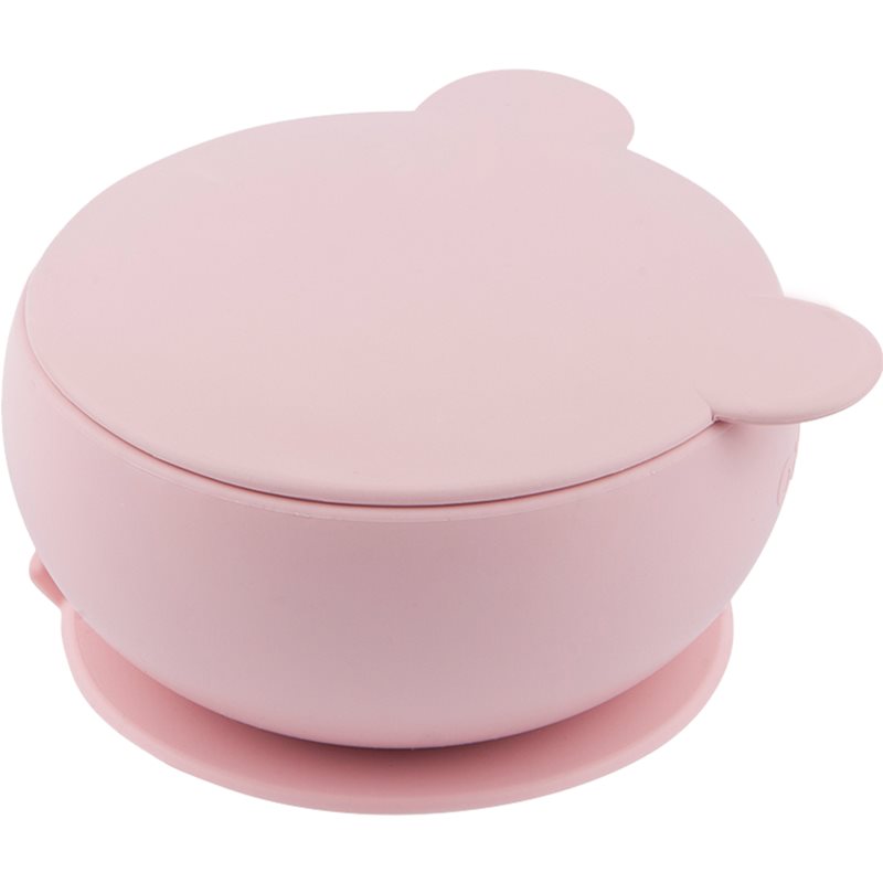 Minikoioi Bowl Pink silikónová miska s prísavkou 1 ks