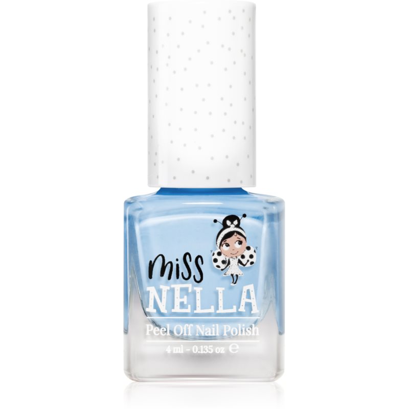 Miss Nella Peel Off Nail Polish lak na nechty pre deti MN12 Blue Bell 4 ml