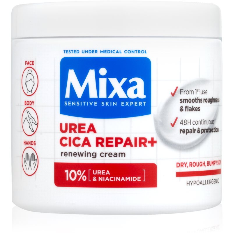 MIXA Urea Cica Repair regeneračný telový krém pre veľmi suchú pokožku 400 ml