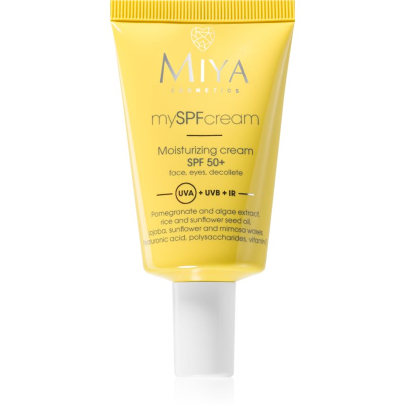 MIYA Cosmetics mySPFcream hydratačný krém SPF 50 40 ml
