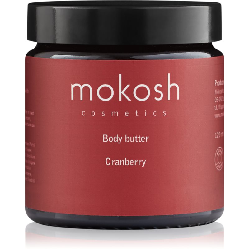 Mokosh Cranberry vyživujúce telové maslo 120 ml