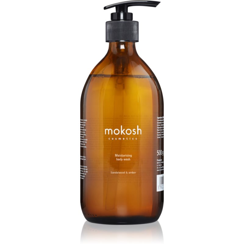 Mokosh Sandalwood  Amber hydratačný sprchový gél 500 ml
