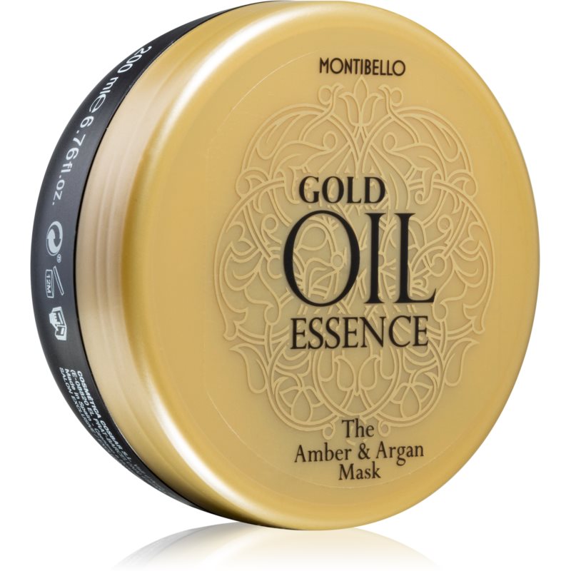 Montibello Gold Oil Amber  Argan Mask revitalizačná maska na vlasy 200 ml
