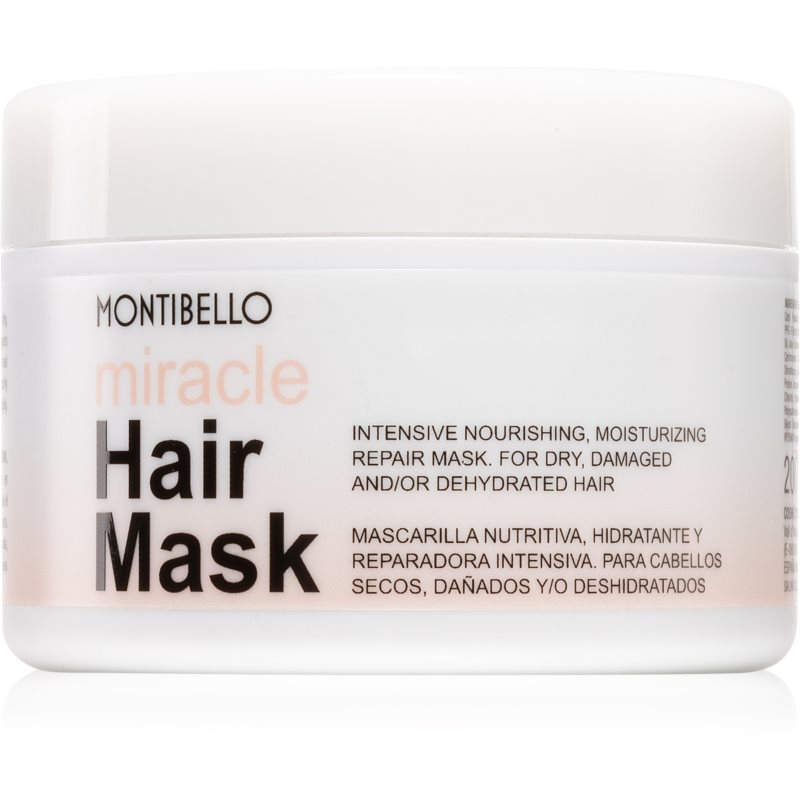 Montibello Miracle intenzívne vyyživujúca maska pre suché a poškodené vlasy 200 ml