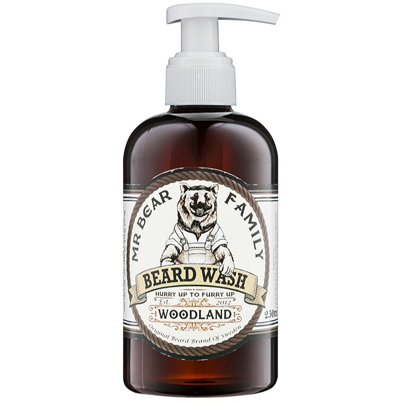 Mr Bear Family Woodland šampón na bradu 250 ml