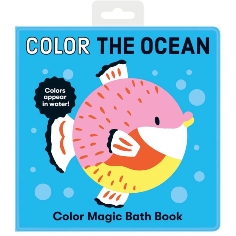 Mudpuppy Color Magic Bath Book Color The Ocean knižka do vody 0 y 1 ks