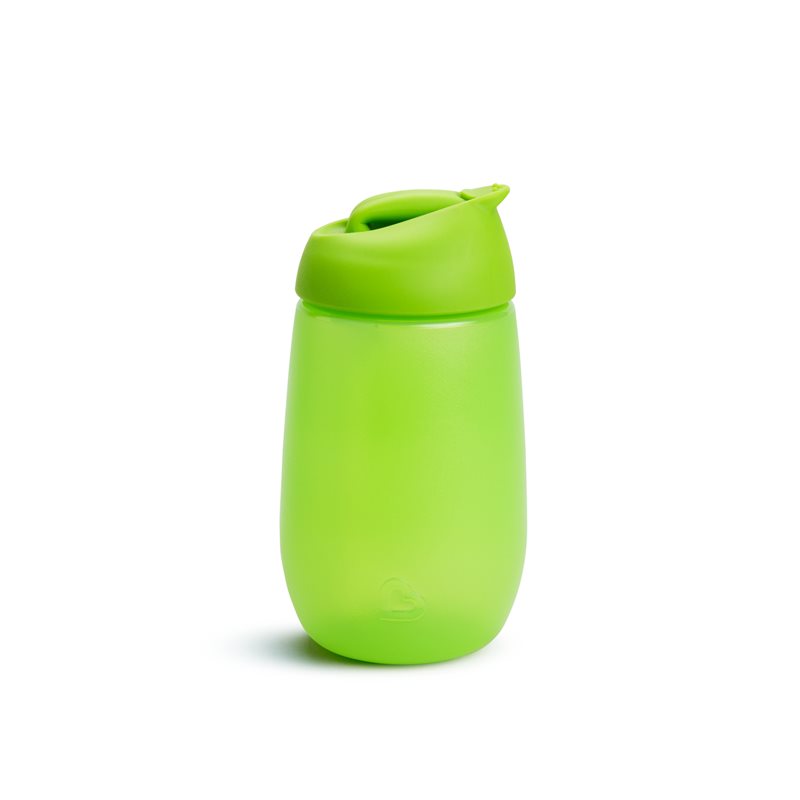 Munchkin Simple Clean detská fľaša s rúrkou Green 12 m 296 ml