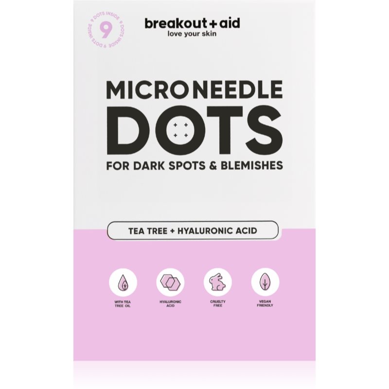 My White Secret Breakout  Aid Microneedle Dots lokálna starostlivosť s mikroihličkami na tmavé škvrny po akné 9 ks