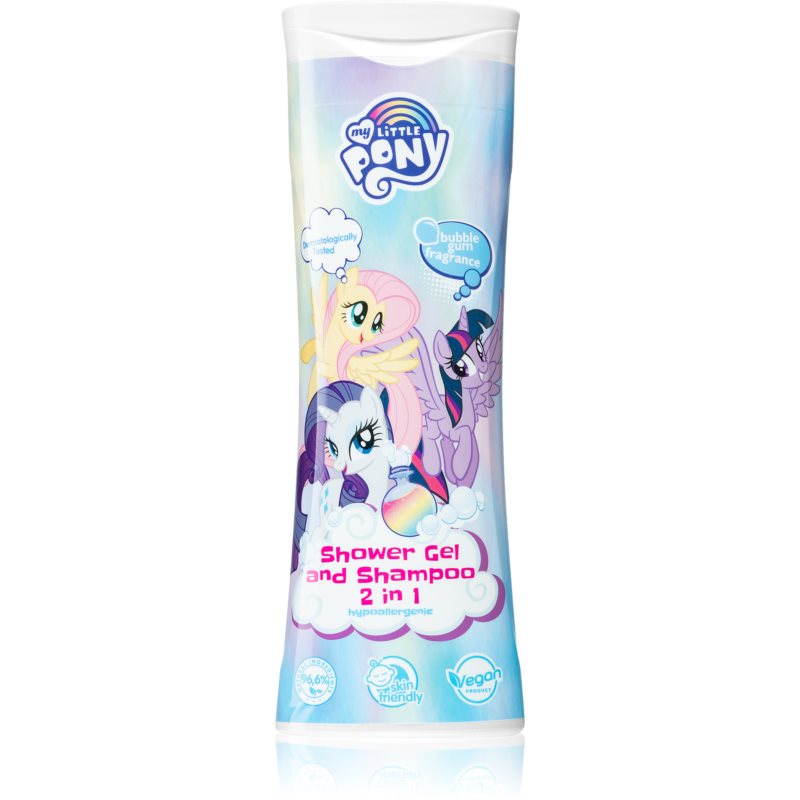 My Little Pony Kids sprchový gél a šampón 2 v 1 300 ml