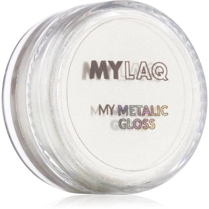 MYLAQ My Metalic Gloss prášok na nechty 1 g