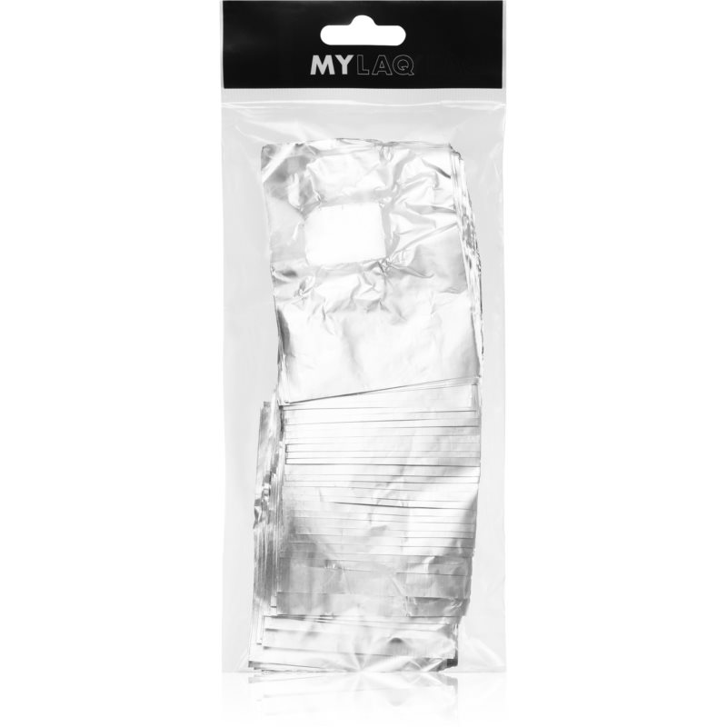 MYLAQ Foil Nails Wraps odstraňovač gélových lakov 50 ks