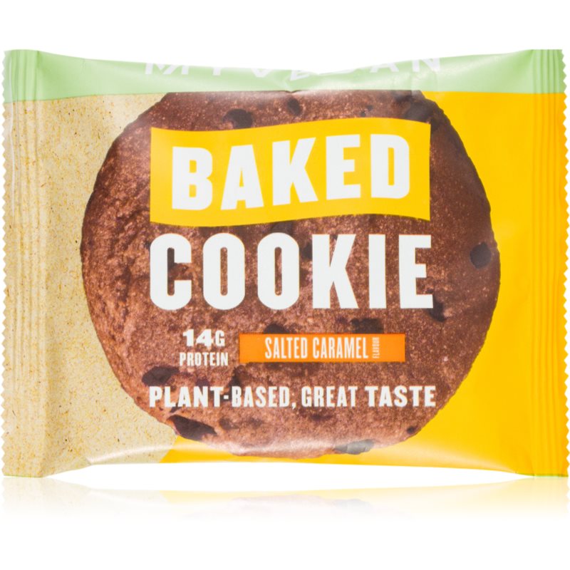 MyVegan Baked Cookie proteínová sušienka príchuť Salted Caramel 75 g