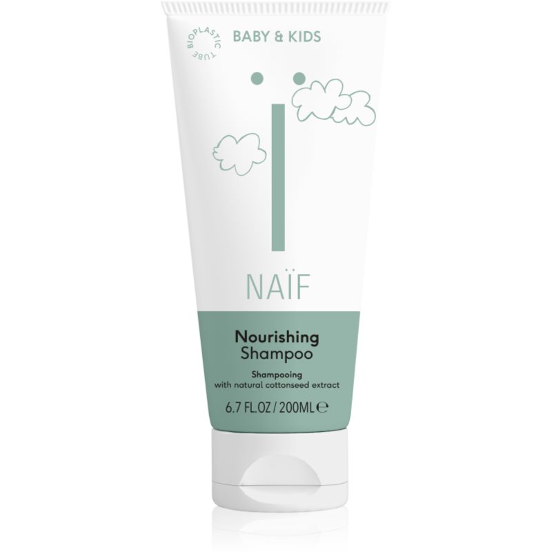 Naif Baby  Kids Nourishing Shampoo výživný šampón pre detskú pokožku hlavy 200 ml