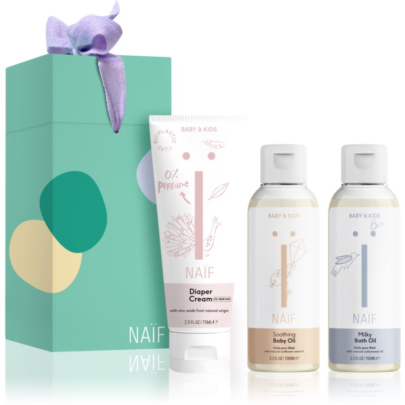 Naif Baby  Kids Newborn Essentials Set darčeková sada (pre deti od narodenia)