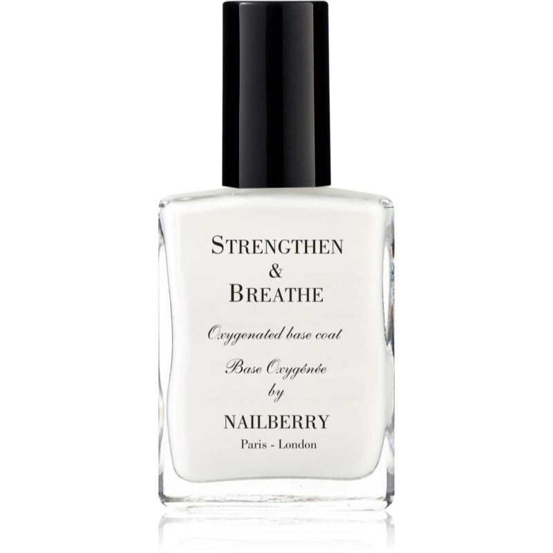 NAILBERRY Strengthen  Breathe podkladový lak na nechty so spevňujúcim účinkom 15 ml