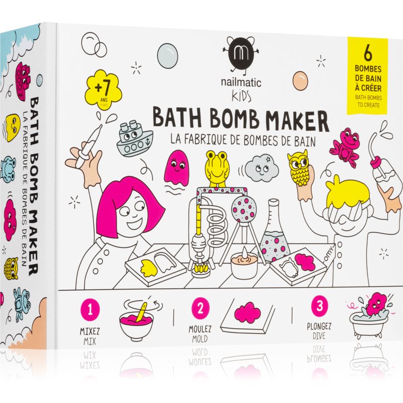 Nailmatic DIY KIT Bath Bomb Maker sada na výrobu šumivých bômb do kúpeľa