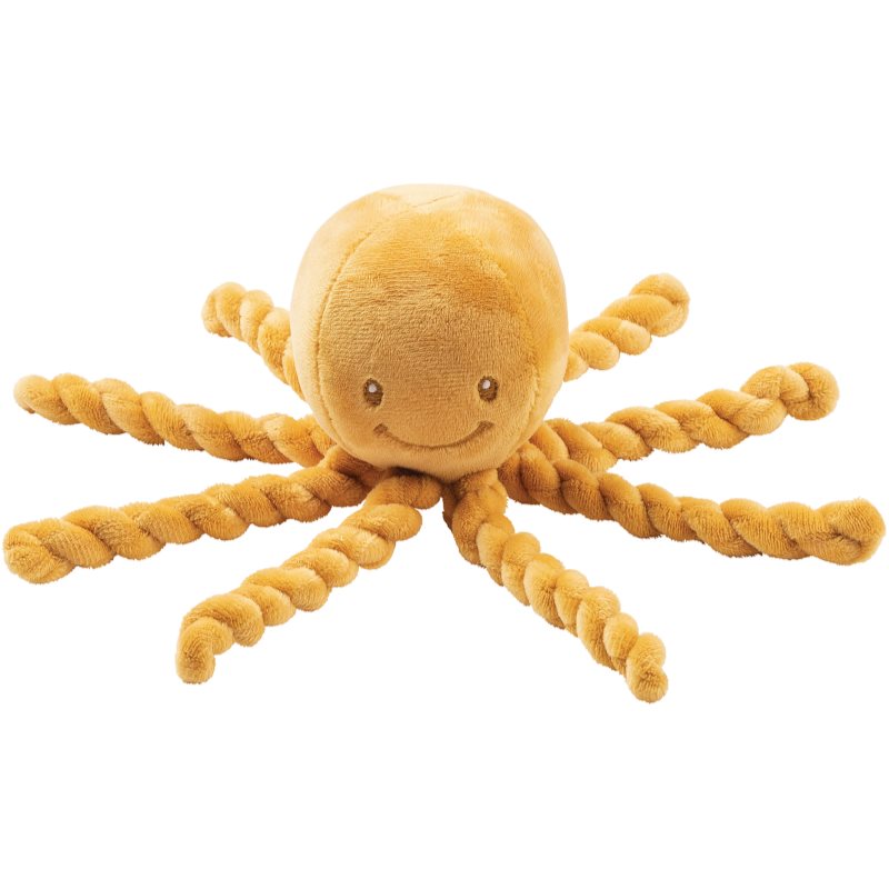 NATTOU Cuddly Octopus PIU PIU plyšová hračka pre bábätká Lapidou Yellow 0 m 1 ks