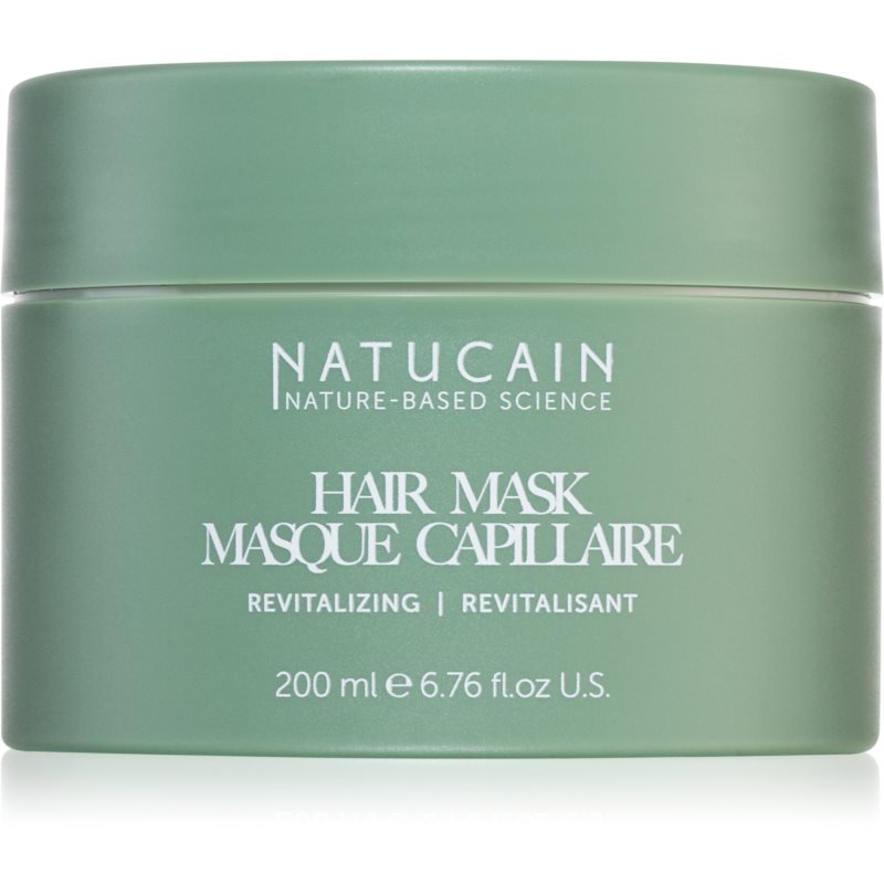 Natucain Revitalizing Hair Mask hĺbkovo posilňujúca maska na vlasy pre slabé vlasy s tendenciou vypadávať 200 ml