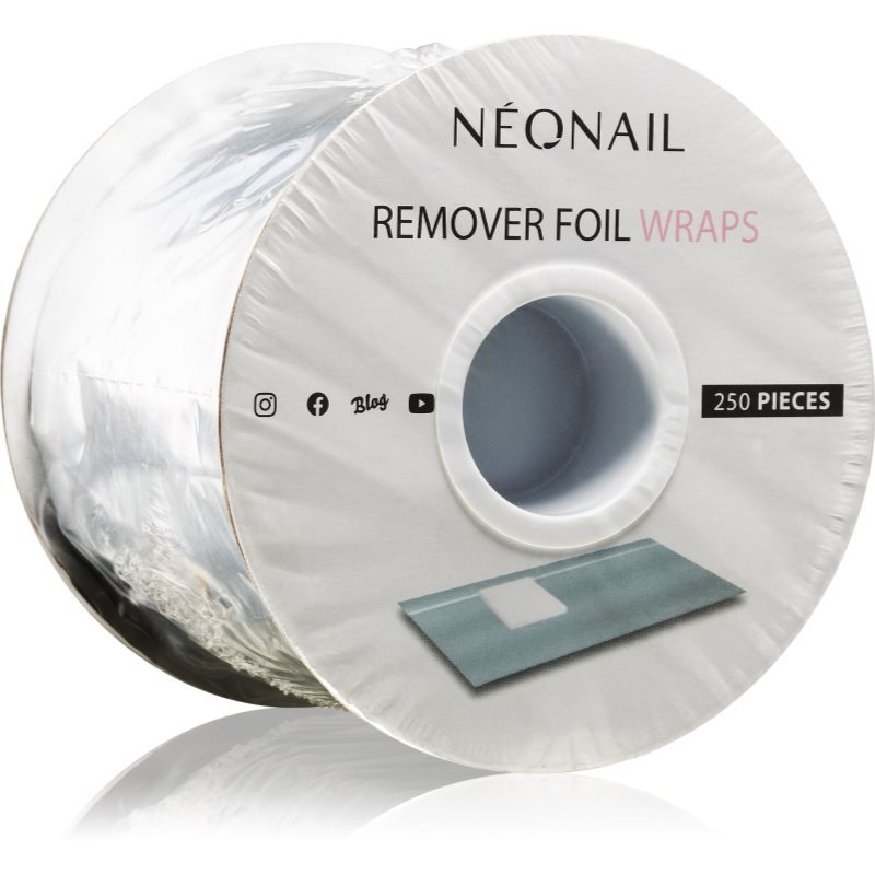 NEONAIL Remover Foil Wraps odstraňovač gélových lakov 250 ks