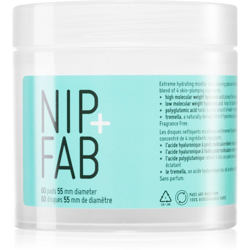 NIPFAB Hyaluronic Fix Extreme4 čistiace tampóny 60 ml