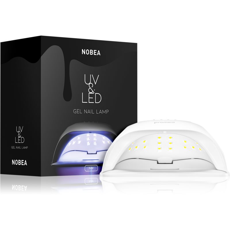 NOBEA UV  LED LED lampa na úpravu gélových nechtov
