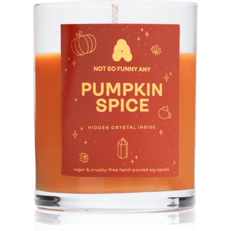 Not So Funny Any Crystal Candle Pumpkin Spice sviečka s kryštálom 220 g