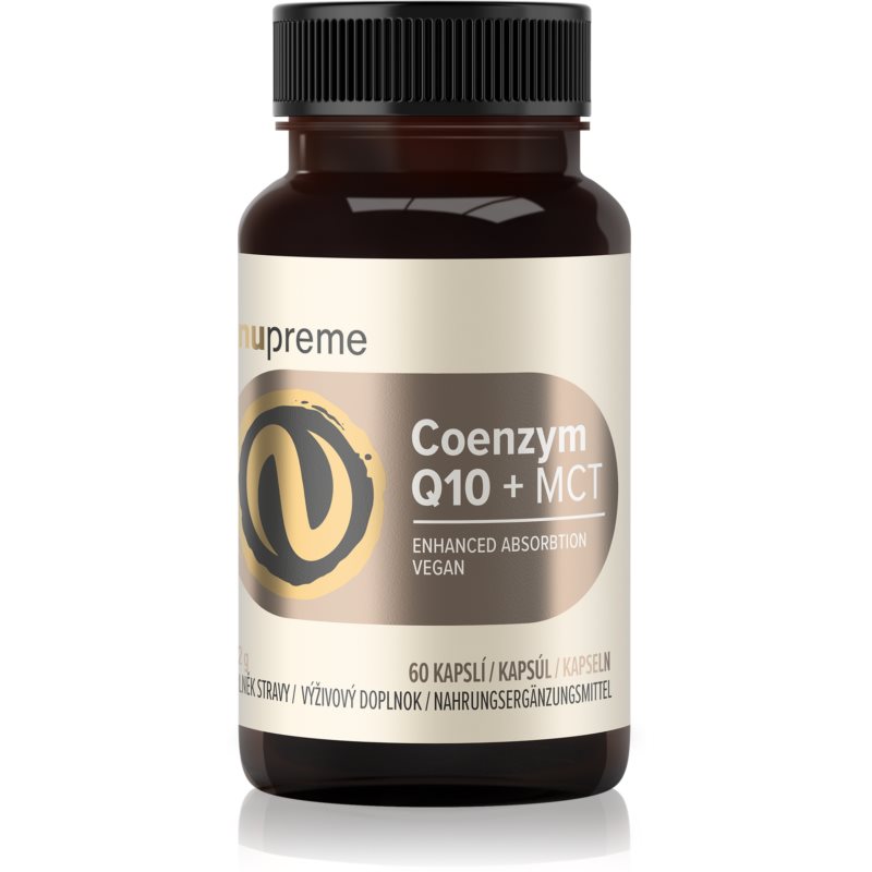 Nupreme Coenzym Q10  MCT kapsuly na udržanie vitality 60 cps
