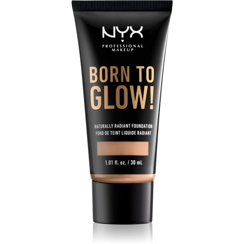 NYX Professional Makeup Born To Glow tekutý rozjasňujúci make-up odtieň 07 Natural 30 ml