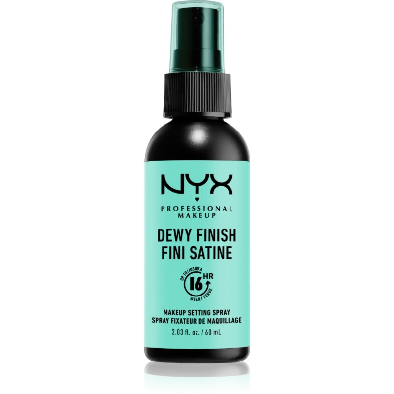 NYX Professional Makeup Makeup Setting Spray Dewy fixačný sprej 02 Dewy Finish  Long Lasting 60 ml