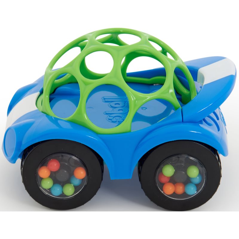 Oball Rattle  Roll autíčko pre deti Blue 3m 1 ks