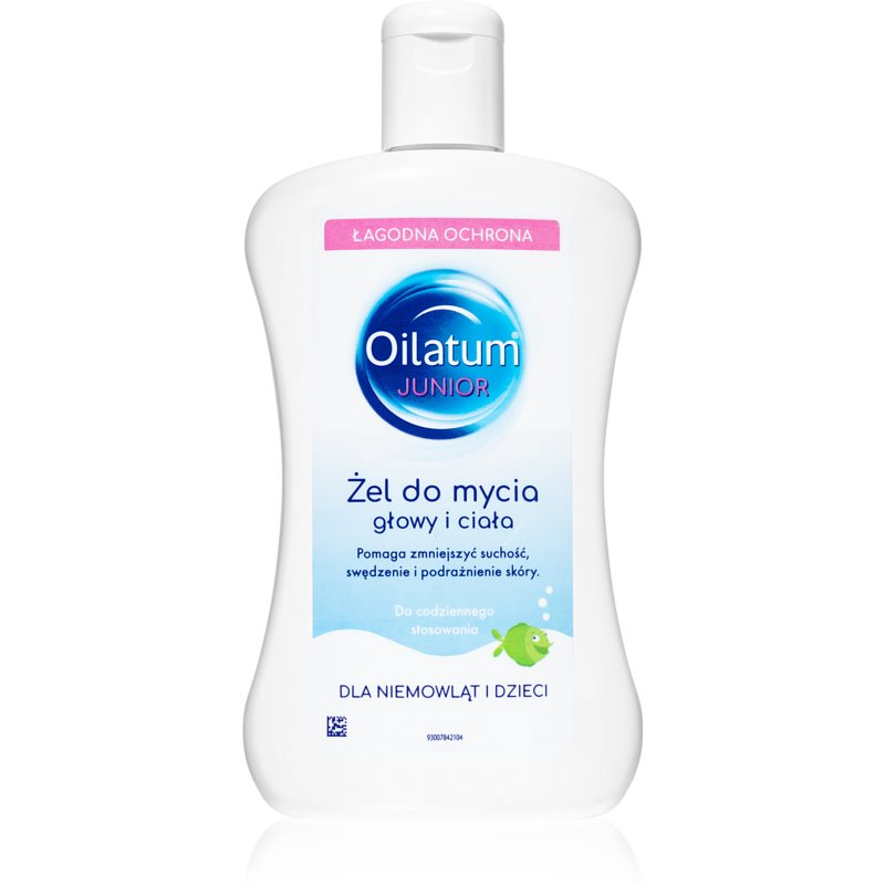 Oilatum Junior Shampoo and Shower Gel sprchový gél a šampón 2 v 1 pre deti 300 ml