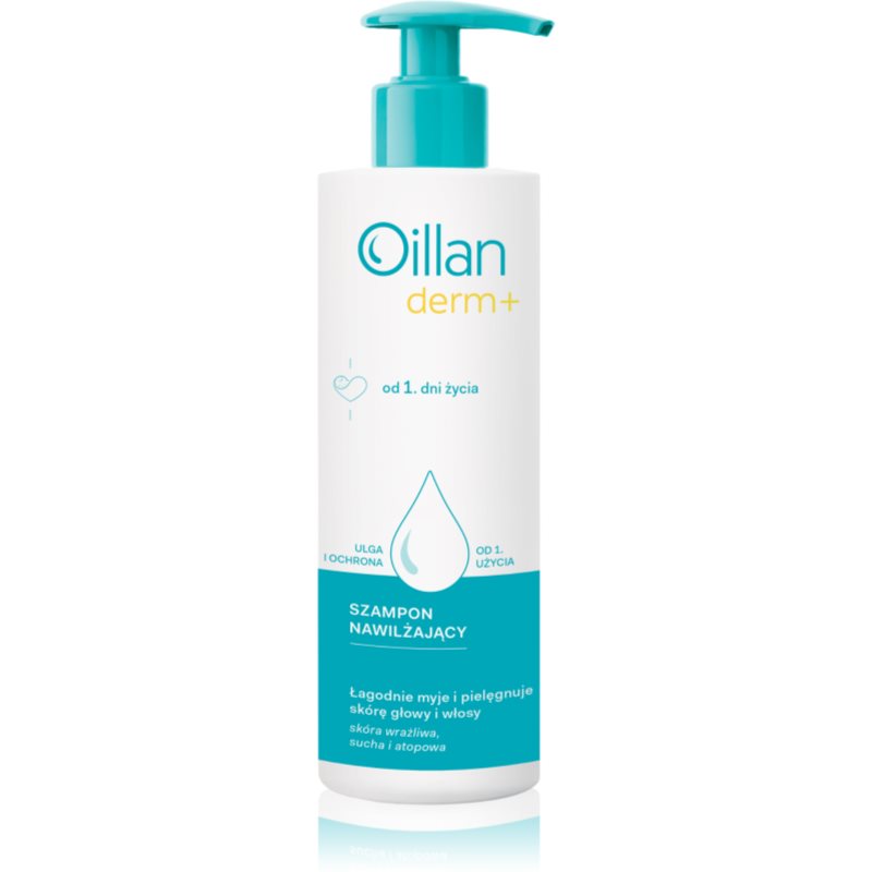 Oillan Derm Moisturizing Shampoo dermatologický šampón pre deti od narodenia 180 ml