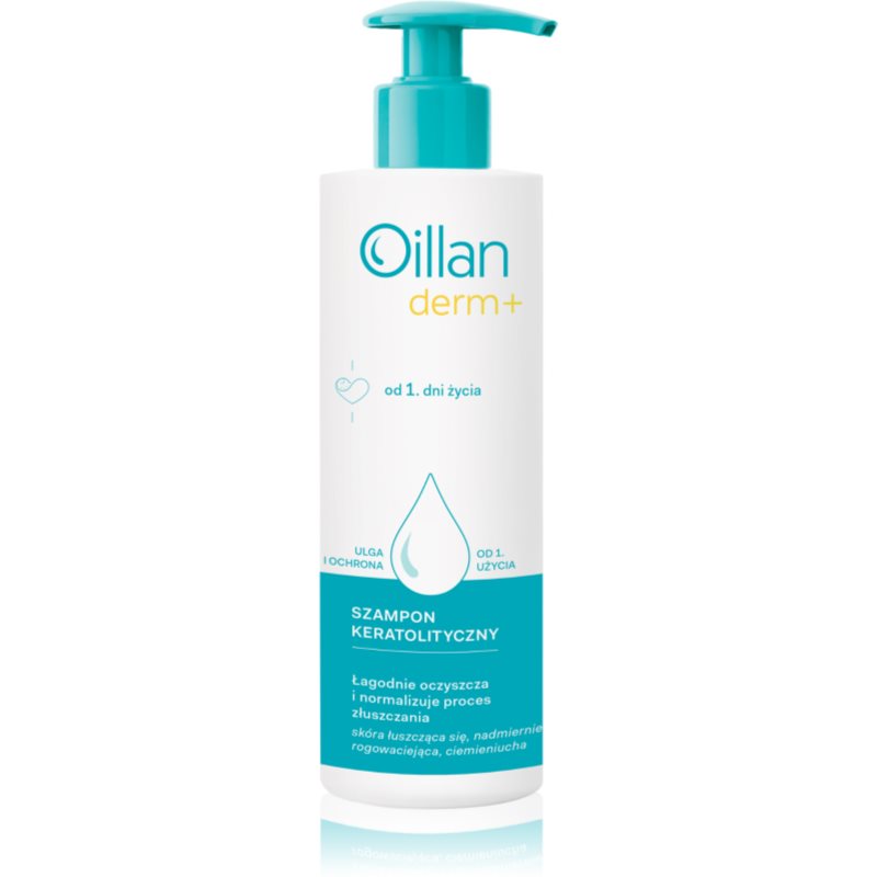 Oillan Derm Ceratolytic Shampoo keratolytický dermatologický šampón pre deti od narodenia 180 ml