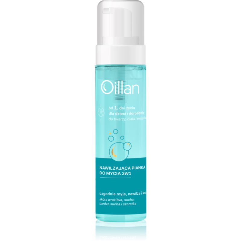 Oillan Oil Washing Foam hydratačný šampón 3v1 200 ml