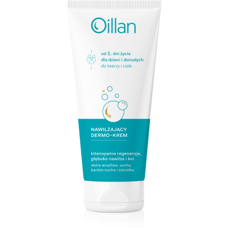 Oillan Derm Face and Body Cream hydratačný krém na tvár a telo pre deti od narodenia 200 ml