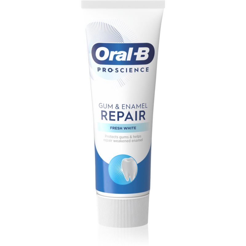 Oral B Gum  Enamel Repair Fresh White zubná pasta pre svieži dych 75 ml