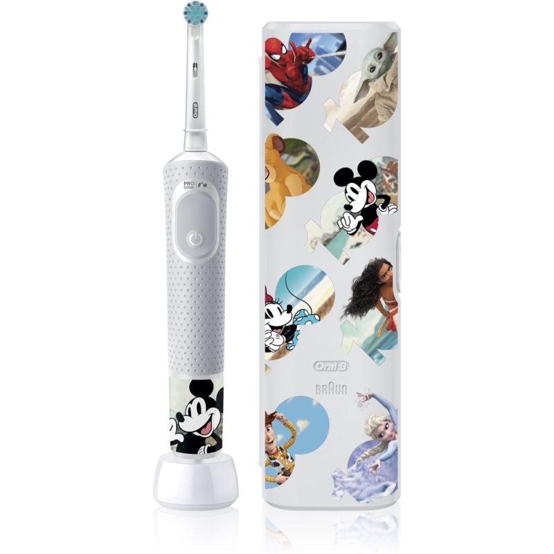 Oral B PRO Kids 3 Disney elektrická zubná kefka s puzdrom pre deti 1 ks