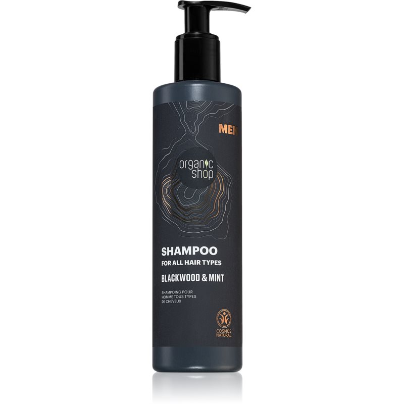 Organic Shop Men Blackwood  Mint šampón pre mužov 280 ml