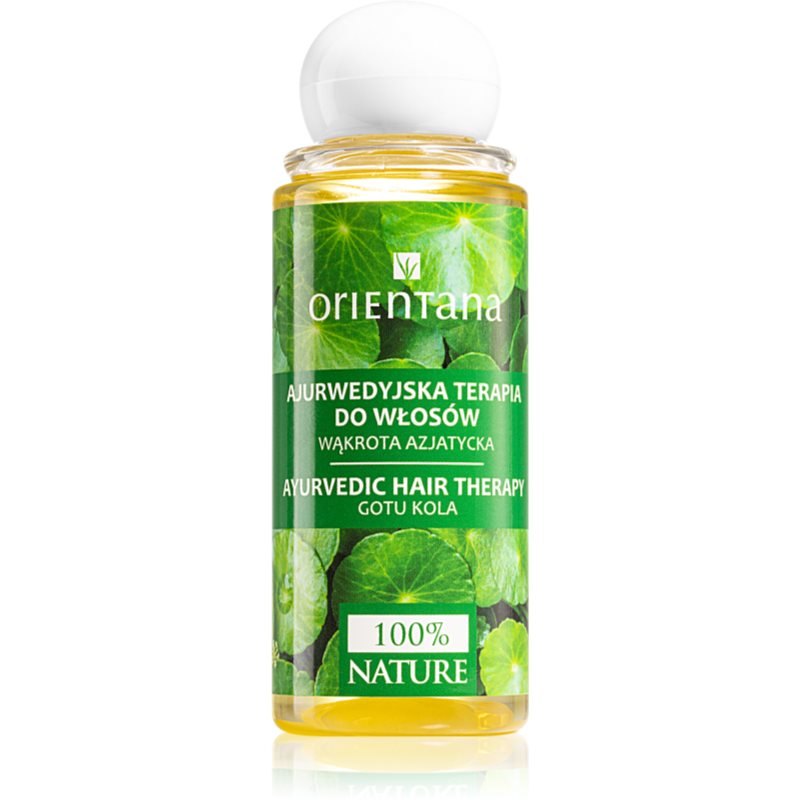 Orientana Ayurvedic Therapy Gotu Kola regeneračný olej na vlasy pre podporu rastu vlasov 105 ml