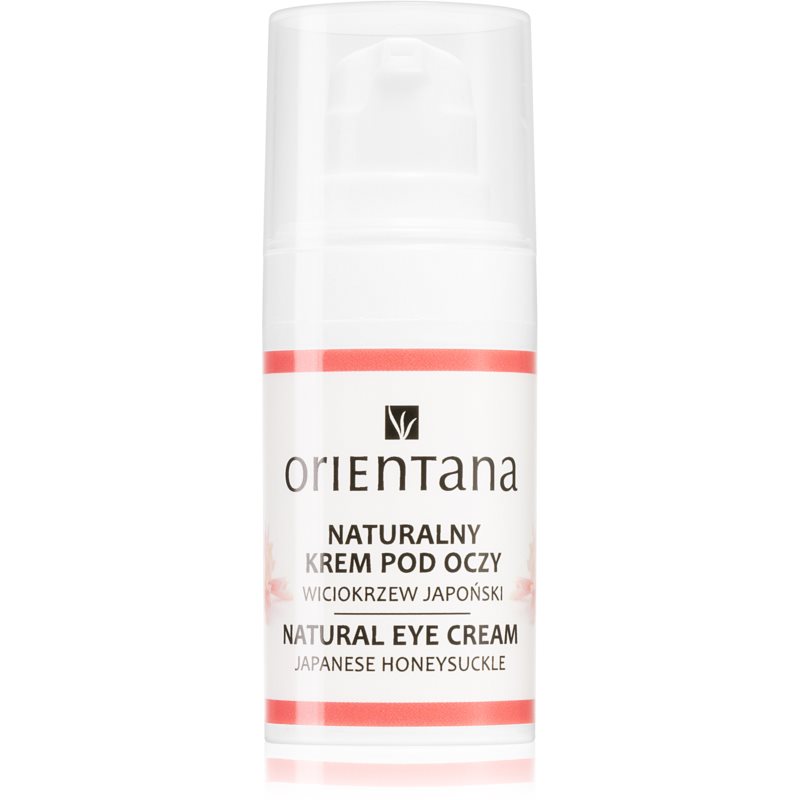 Orientana Japanese Honeysuckle Natural Eye Cream protivráskový očný krém 15 ml