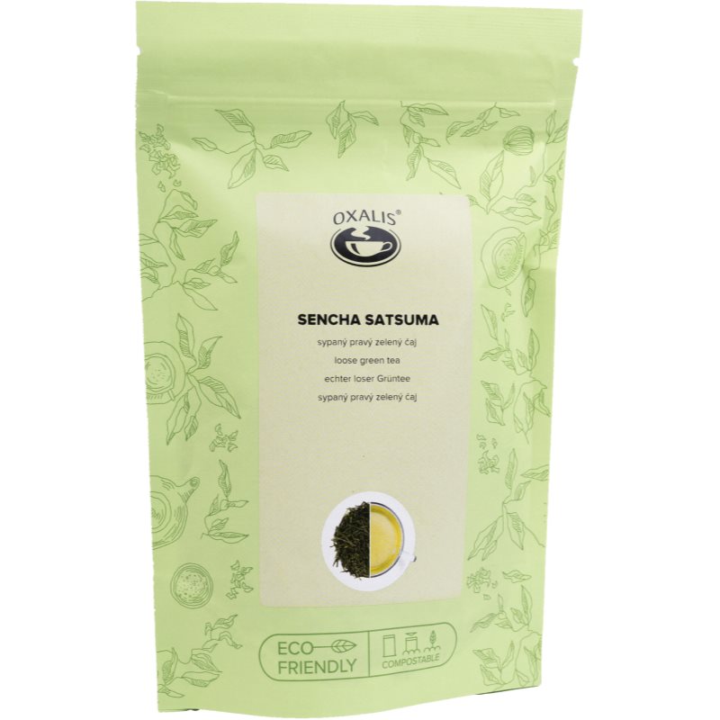 OXALIS Sencha Satsuma zelený čaj sypaný 70 g