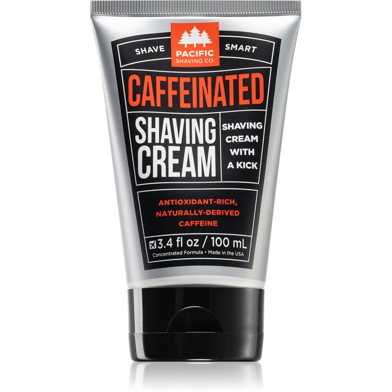 Pacific Shaving Caffeinated Shaving Cream krém na holenie 100 ml