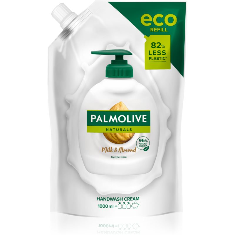 Palmolive Naturals Almond Milk vyživujúce tekuté mydlo náhradná náplň 1000 ml